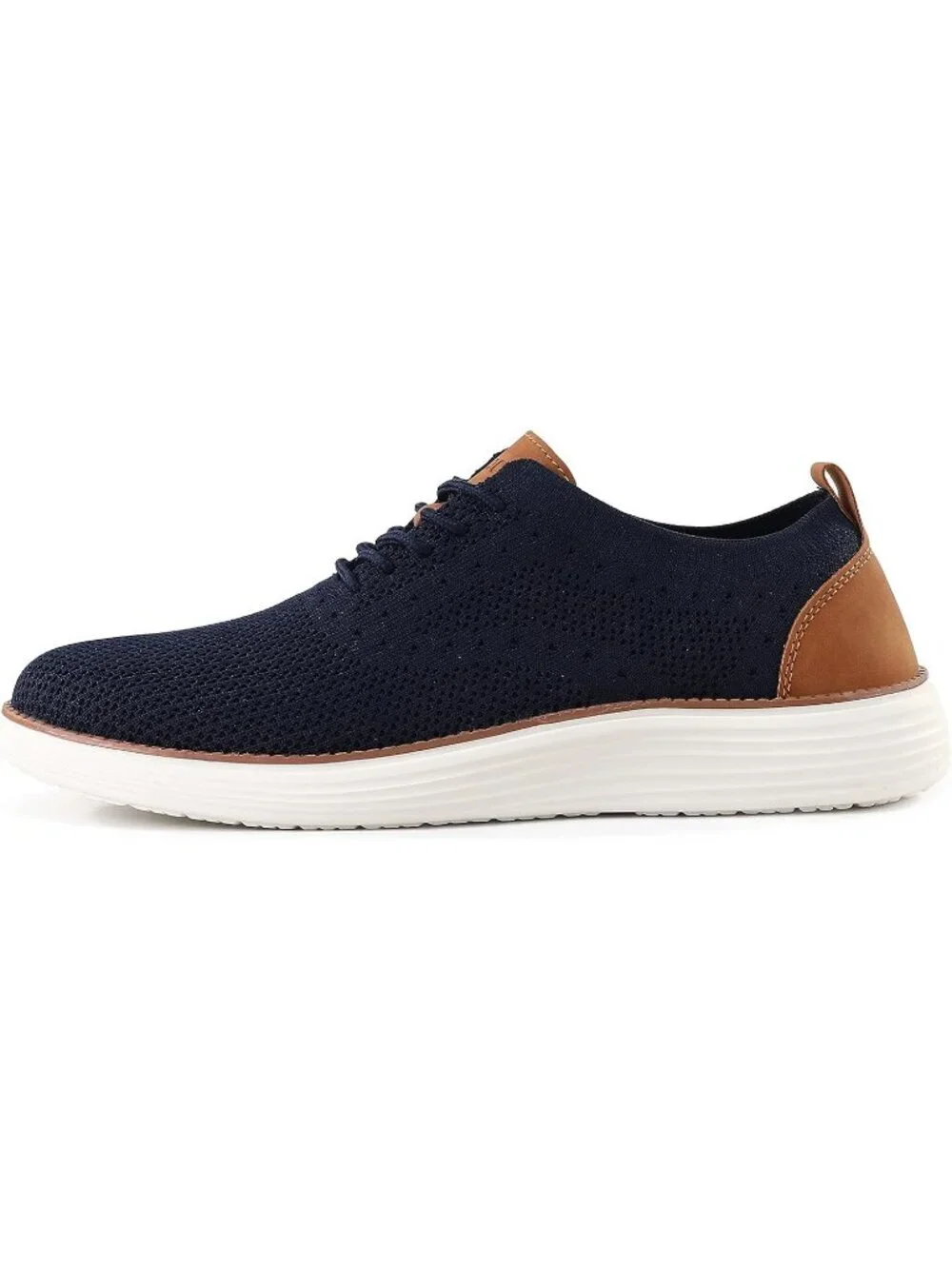 VILOCY Men's Blue Ethylene Vinyl Acetate Casual Breathable Comfortable Sneakers